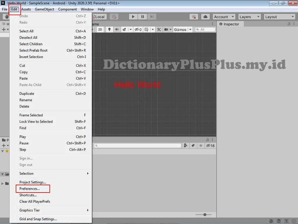 Cara Mengganti Kode Editor Yang Akan Digunakan Pada Unity 3D